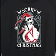 thumbnail image 3 of The Nightmare Before Christmas - Jack Scary Christmas - Women's Lightweight French Terry Long Sleeve Shirt, 3 of 5