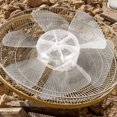 thumbnail image 4 of PAMINGONO Replacement Fan Blades For Table And Standing Pedestal Fans Easy Installation Fit Transparent Design, 4 of 8