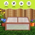 thumbnail image 7 of Spaco Outdoor Indoor Garden Portable Wooden Greenhouse, Greenhouses for Outdoors, Green Houses for Planting and Storage, 7 of 7