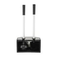 Bath Bliss 2in1 Toilet Brush and Plunger Set in Stainless Steel