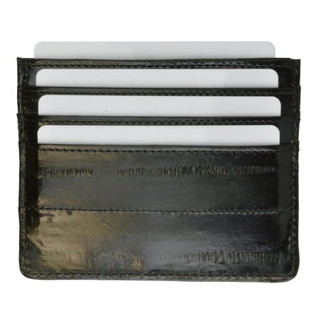 Eel Skin Soft Leather Credit Card Holder E 170