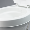 thumbnail image 3 of Dometic Toilet 302300071 300 Series; Permanent; Elongated Seat With 18 Inch Seat Height; Pedal Flush Control; Triple-Jet Bowl Rinse; White; Without Hand Sprayer; Retail Package, 3 of 7