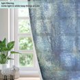 thumbnail image 4 of Yayeee Window Curtains Light Filtering 63"x42" Grommet Panel Pair Home Living Room Decor, Plants and River, 4 of 7
