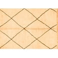 thumbnail image 1 of Ahgly Company Indoor Rectangle Solid Orange Modern Area Rugs, 5' x 7', 1 of 4
