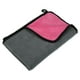 thumbnail image 1 of Microfibra Coche Secado Toalla 80x60cm Extra Grande Coche Gris Rosa 1uds, 1 of 1