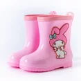 thumbnail image 5 of Botas de lluvia Sanrio a media pantorrilla para niños, Botas de lluvia de verano antideslizantes y resistentes al desgaste con fondo suave de dibujos animados de Kuroko para niñas de guardería, 5 of 5