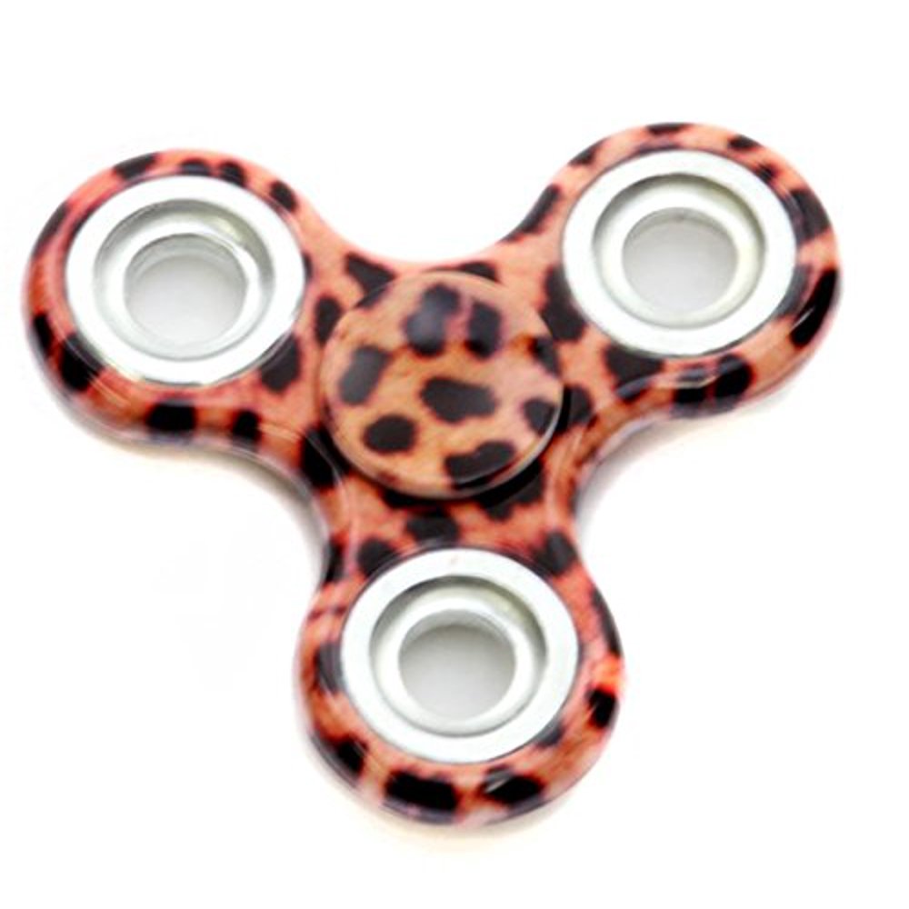 fidget cube leopard print