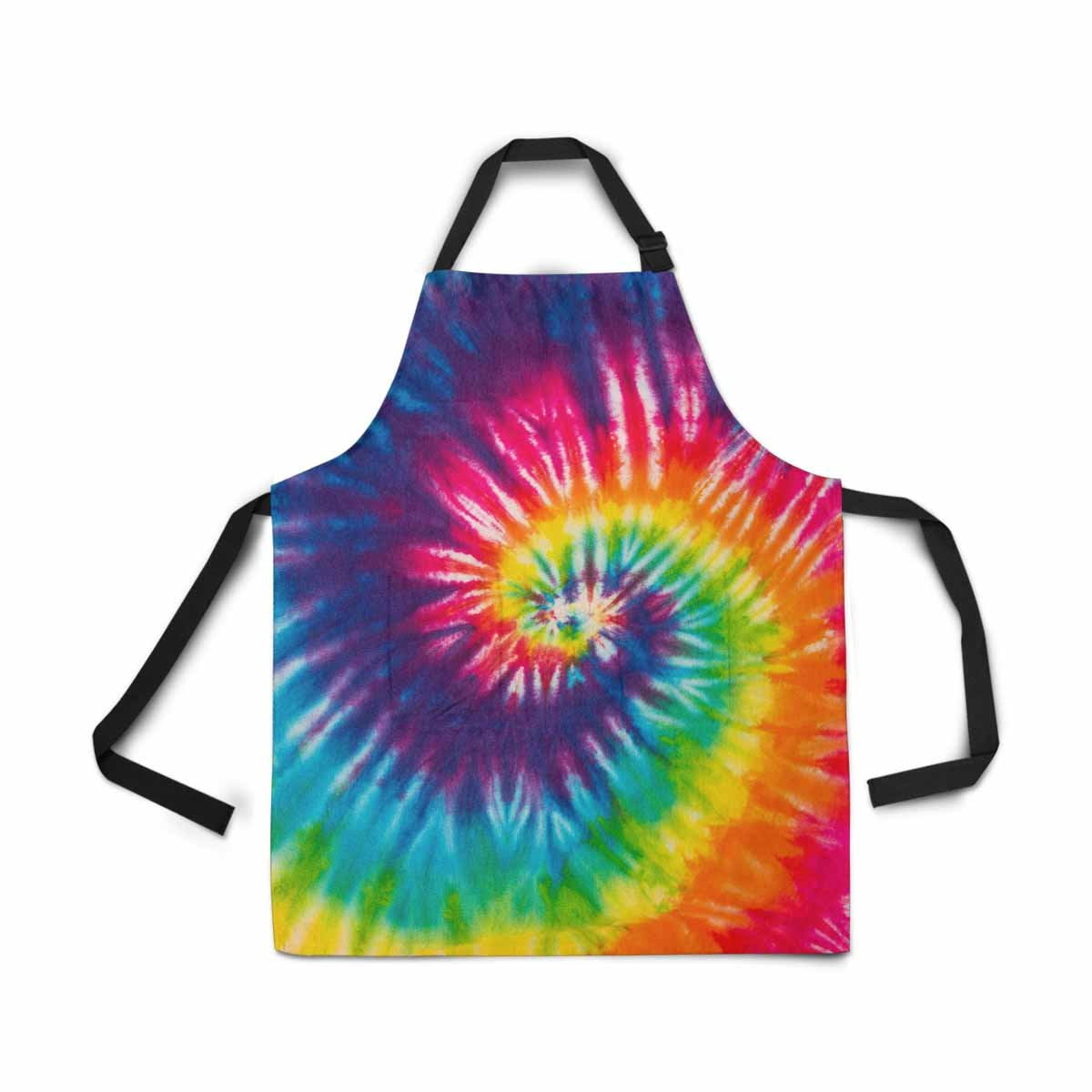 ASHLEIGH Abstract Swirl Tie Dye Apron for Women Men Girls Chef with