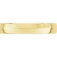 thumbnail image 2 of 10K Yellow Gold 10Ky 4mm Knife Edge Comfort Fit Band Size 13.5 Made In United States 1kec040-13.5, 2 of 5
