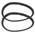 thumbnail image 1 of Shisuyan Plastic Ring for Commode Bags Black for Elderly Bathroom Use 2Pcs 10.8X9.1In, 1 of 8