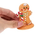 thumbnail image 4 of unbranded Adorno Decorativo De De Jengibre En Resina Chocolate Para Celebraciones Navideñas, 4 of 5