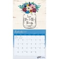 thumbnail image 4 of Love the Journey 2027 14 X 24 Inch (Hanging) Monthly Deluxe Wall Calendar Featuring the Artwork of Jo Moulton Linen Enve, (Paperback), 4 of 10