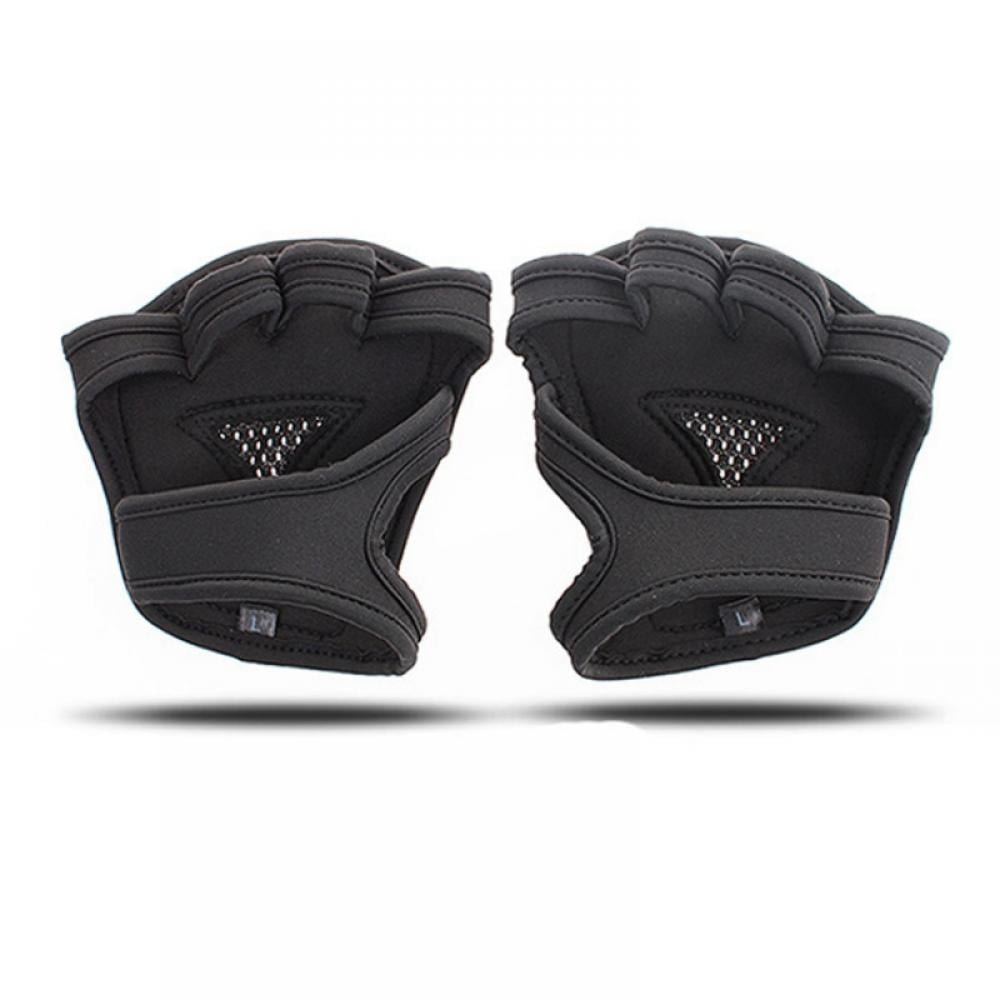 Mens Power Gym & Fitness Gloves with Gel Padding Cut palm shock-resistant Amara 
