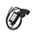thumbnail image 3 of Convertidor De 12 V A 5 V Cc Puertos De Carga Usb Duales Adaptador De Corriente Adaptador De Corriente Cc Portátil Alta Tasa De Conversión Regulador De Cc A Cc Para Grabadora De Conducción De Yuarrent VI007207-00, 3 of 7