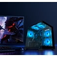 thumbnail image 4 of YAWYORE Gaming PC Desktop Computer,AMD Ryzen 5 5600GT,16GB RAM 512G M.2 NVMe Wi-Fi+BT,Game Design Office console,Sea View Room,Prebuilt, 4 of 6