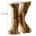 thumbnail image 1 of ziyahi Handcraved Wooden Letters Door Numbers Alphabet Letter Floating Adress Name K, 1 of 8
