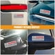 thumbnail image 5 of 2 juegos de pegatinas de advertencia de coche impermeables, alarma antirrobo, pegatina electrónica para coches, bicicletas y motocicletas, 5 of 6