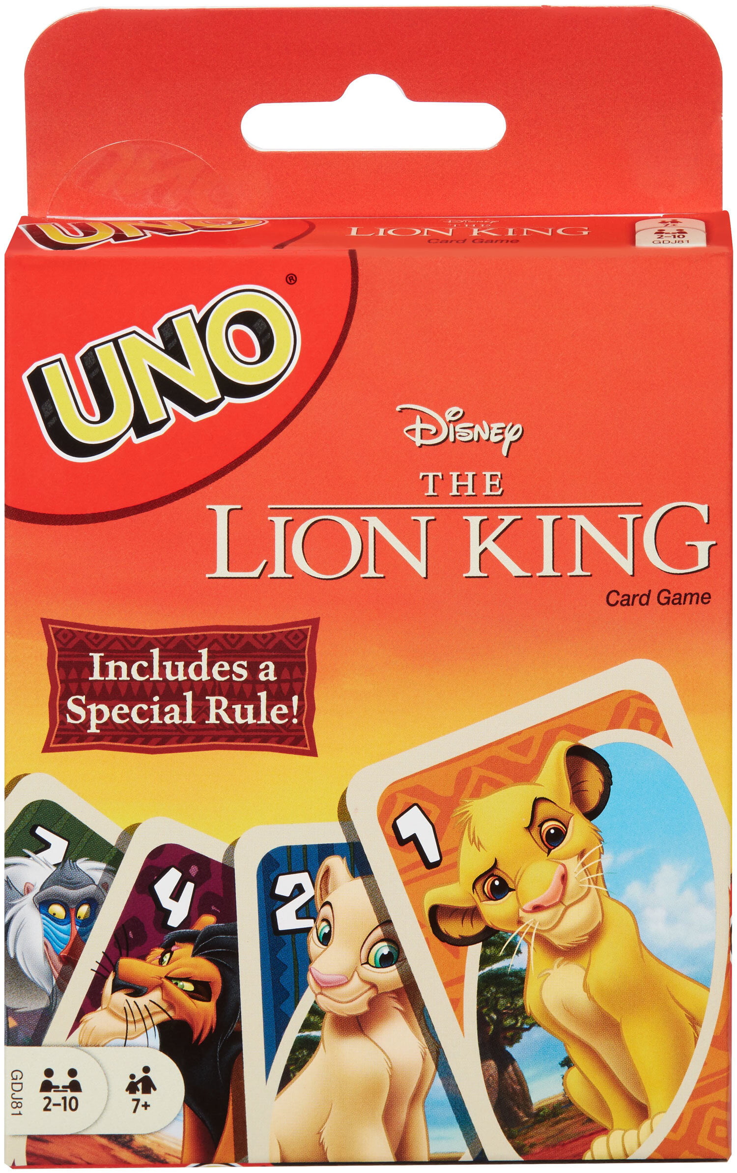 UNO Disney The Lion King UNO Card Game 