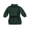 thumbnail image 4 of Robe Chandail pour Filles Bébé Hiver Automne Col Roulé Manches Longues Tricotée avec Ceinture Vert 3-4 Ans, 4 of 7