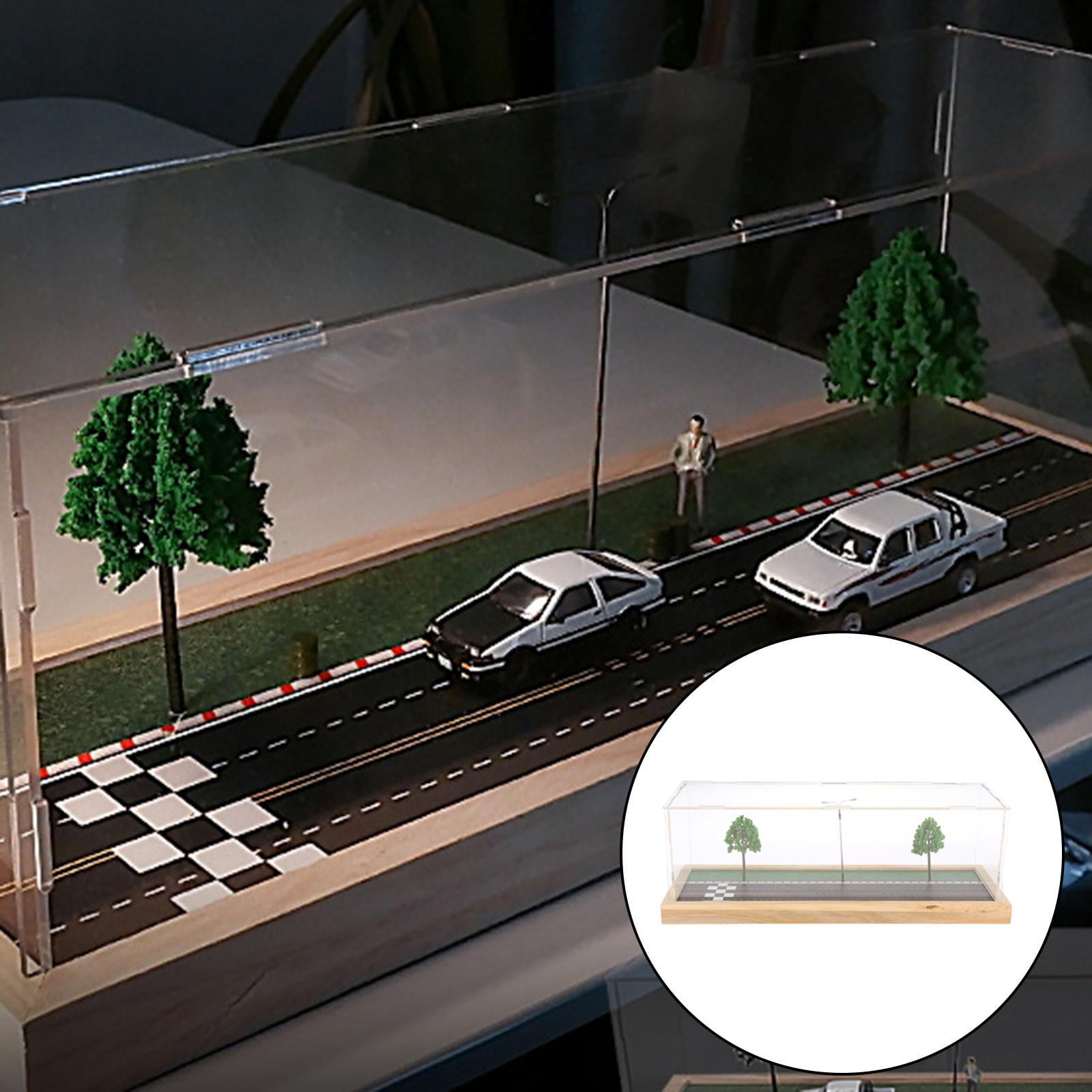 Acrylic Display Case 1 64 Die Cast Model Cars Organizer Storage Clear Display Case Boxes For Home Decor Show And Store Racing Track Walmart Com