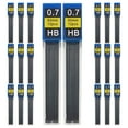 thumbnail image 1 of RUNROTOO 240Pcs Black Resin Pencil Lead Refills for Sketching 2.36X0.28X0.28In, 1 of 8