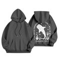 thumbnail image 5 of Puliio Women's Hoodies Sweatshirts Ocean Style Whale Printed Long Sleeve Pocket Pullovers Casual Loose Daily Wear Autumn Winter Drawstring Hoody Hooded For Women, 5 of 6