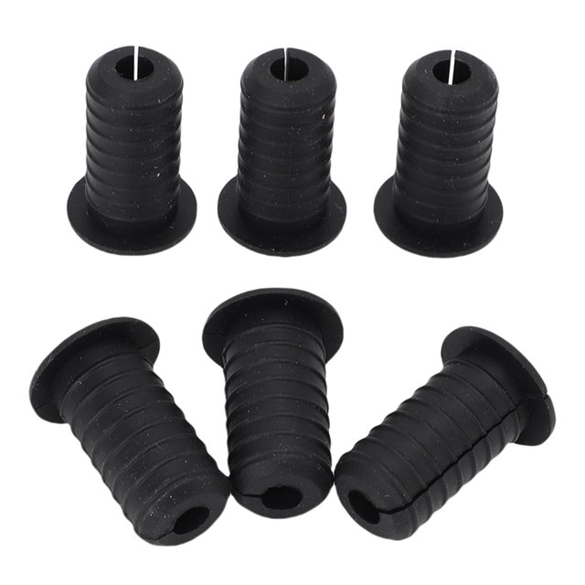 6Pcs Satellite Cable Grommet Set, Wall Bushing Feed Through Cable Routing Kit for Home Industry Furniture Wire