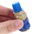 thumbnail image 3 of WHAMVOX 2Pcs Quick Coupler Adapter for Air Conditioning with Metal Material for Automotive Repair, 3 of 4