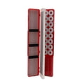 thumbnail image 3 of Caja flotante multifuncional 3 en 1 de 3 capas, caja de almacenaje para cables de pesca portátil, caja de almacenamiento de accesorios de pesca, color rojo, 3 of 14
