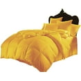 thumbnail image 4 of 500-TC Egyptian Cotton All Season Comforter for Adults King Size 90" x 104" Inches, 1pc Comforter Box Stitched with 4 Corner Tabs, 300 GSM Comforter, (Gold), 4 of 7