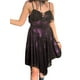 thumbnail image 2 of VISgogo Vestido de tirantes para mujer, vestido midi irregular de verano con tirantes finos y cordones de encaje VISgogo  moda, 2 of 5