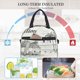 thumbnail image 4 of Fotbe Summer Vacation Scene With Camping Van Bolsa de Almuerzo con Estampado, Lonchera Aislada, Contenedores de Comida Reutilizables Tipo Cooler a Prueba de Fugas, 4 of 7