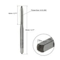 thumbnail image 2 of Unique Bargains 6-32 UNC 2B 3 Straight Flutes Machine Thread Tap M42 High Speed Steel, 2 of 5