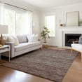 thumbnail image 6 of Addison Rugs Mayfield Washable Transitional Horizontal Bars Burgundy Rectangle Rug, 9' x 12', 6 of 6