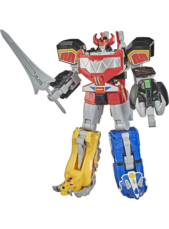Power Rangers Mighty Morphin Megazord Megapack Action Figure (Includes 5 MMPR Dinozords!)