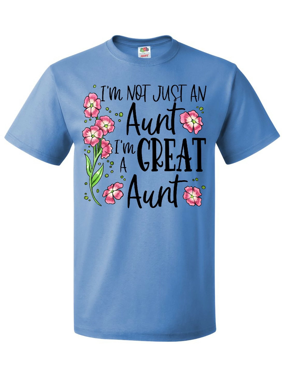 an Aunt, I'm a Great Aunt Flowers Adult 