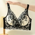 thumbnail image 4 of Censtreet Women Beathable Push Up Bras Wireless Seamless Full Coverage Bralette Buttery Soft Everyday Tshirt Bra Lace Bra, 4 of 5