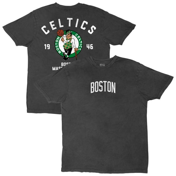 Men's-Stadium Essentials Charcoal Boston Celtics Get Back Oversized Vintage T-Shirt