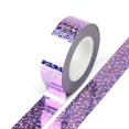 thumbnail image 4 of LEEYNEER Tape Duct Colored Glitter Decorative Washi Craft Color Masking  Multi Gift Sparkle Mixed Diy Scrapbook Shiny Colors, 4 of 8