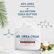OUKEYA Urea Cream 40% Exfoliating Moisturizer, Hydration, 4 Pack