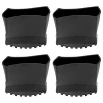 Tineasur Ladder Non Slip Grip Sleeve Ladder Foot Covers Rubber 2.8X2.8X1.4in