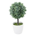 thumbnail image 5 of HOMEMAXS  Artificial Spherical Potted Plant Christmas Indoor Decorations Office Green, 5 of 8