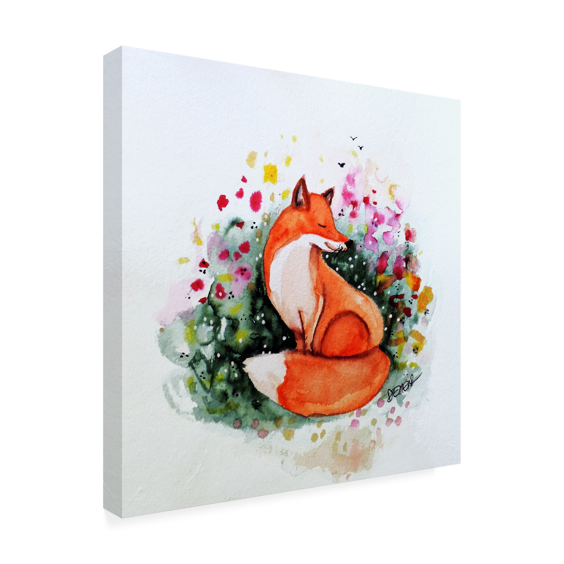 Sylvie Demers 'Pour Ne Jamais T oublier' Canvas Art