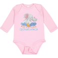thumbnail image 3 of Inktastic My Nonni Loves Me Cute Elephants Clouds Moon and Stars Boys or Girls Long Sleeve Baby Bodysuit, 3 of 5