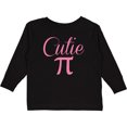 thumbnail image 3 of Inktastic Cutie Pie Pink Boys or Girls Long Sleeve Toddler T-Shirt, 3 of 5