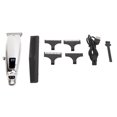 thumbnail image 1 of Hair Clippers Set, Electric Hair Cutting Set LED Display Long Lasting Silver High Accuracy Alloy With Guide Comb For Salon, 1 of 8