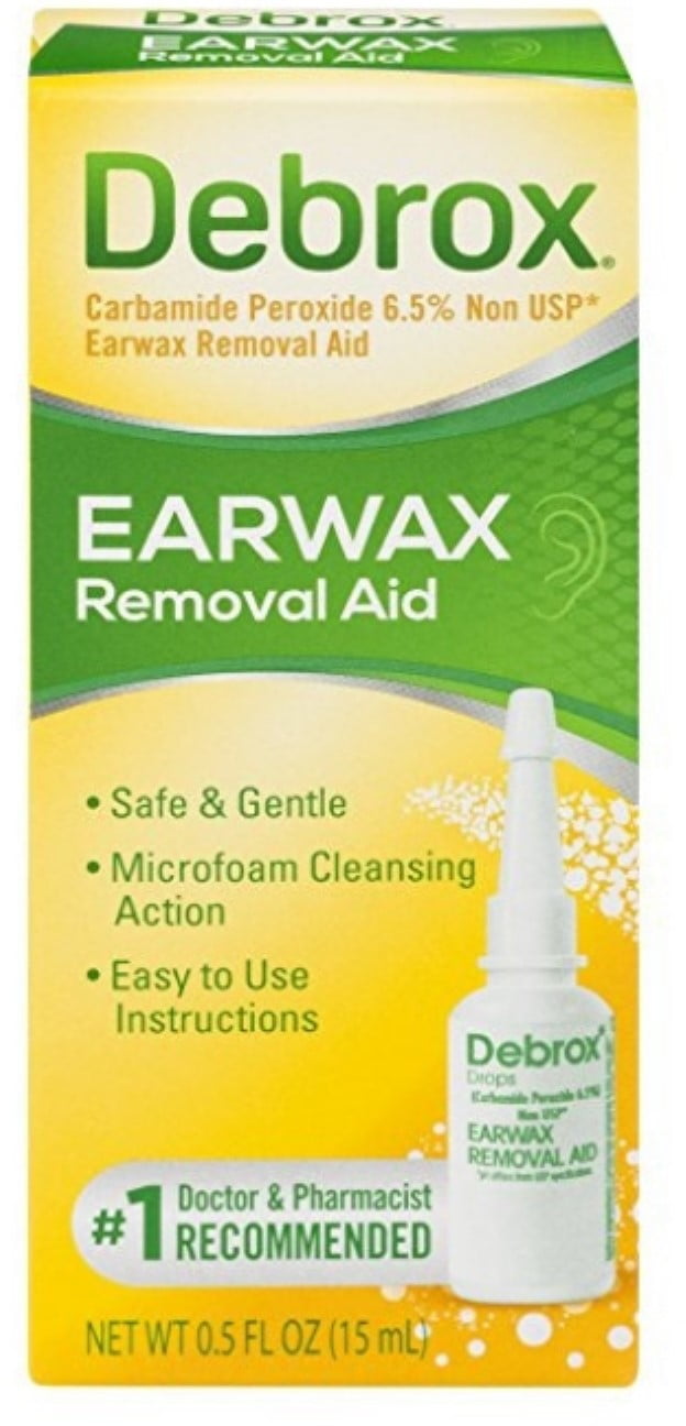 Debrox Drops Earwax Removal Aid 0.50 oz
