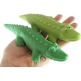thumbnail image 3 of Set of 2 Alligator Puffer Ball - Air Filled Sensory Therapy Fidget Stress Balls - OT Autism SPD Gator Crocodile, 3 of 7