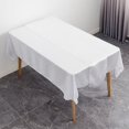 thumbnail image 1 of 2Pcs Satin Wedding Table Runner Solid Color Satin Decorative Table Mat Newway, 1 of 5