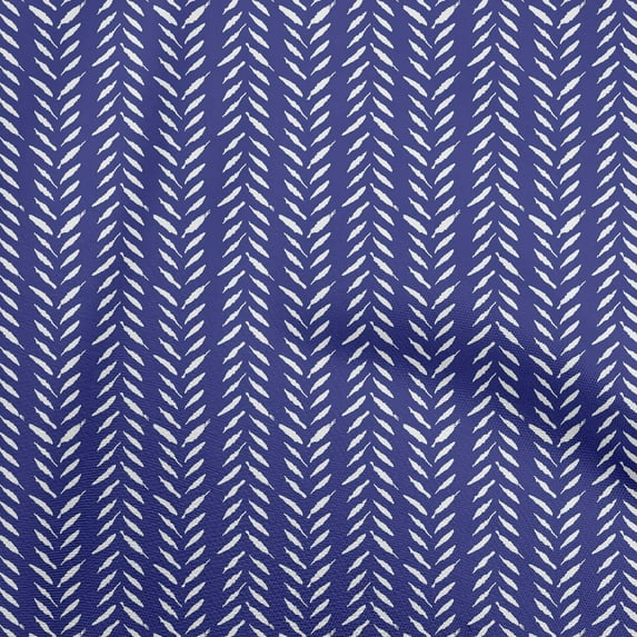 oneOone Cotton Cambric Navy Blue Fabric Block Fabric For Sewing Printed Craft Fabric By The Yard 56 Inch Wide-ZN